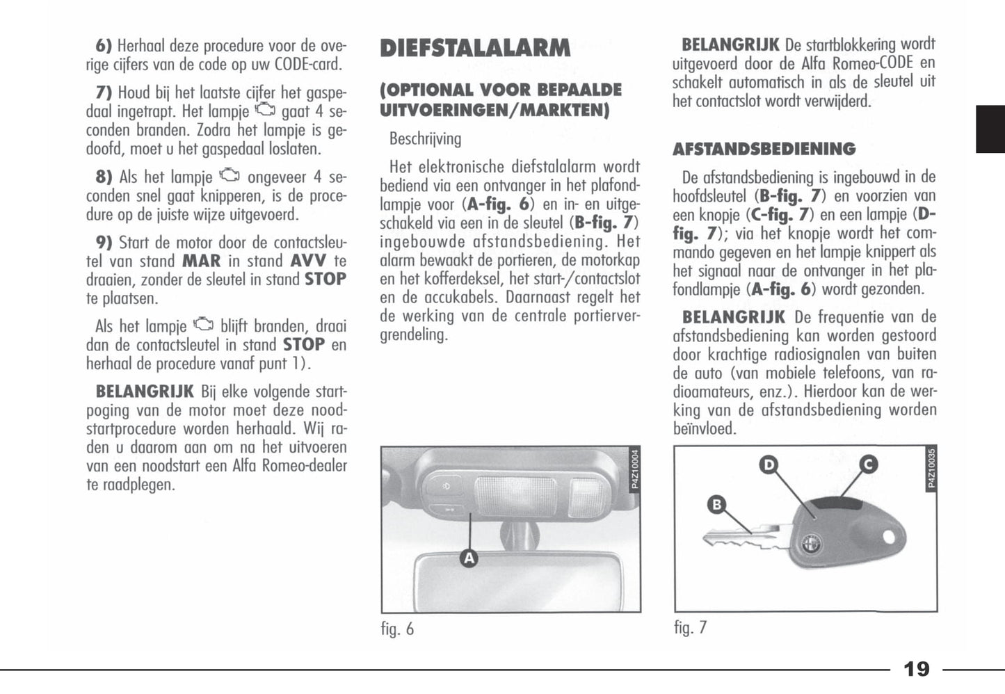 2003-2006 Alfa Romeo Spider Bedienungsanleitung | Niederländisch