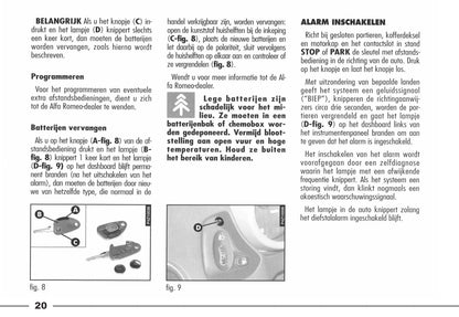 2003-2006 Alfa Romeo Spider Bedienungsanleitung | Niederländisch