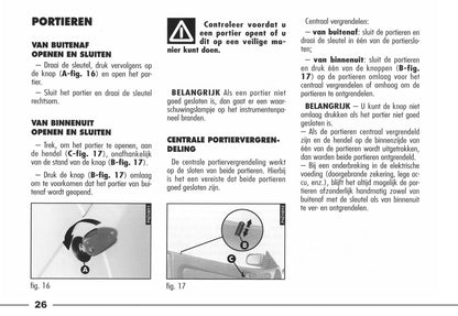 2003-2006 Alfa Romeo Spider Bedienungsanleitung | Niederländisch