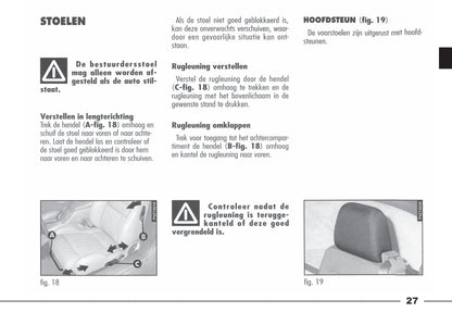 2003-2006 Alfa Romeo Spider Bedienungsanleitung | Niederländisch