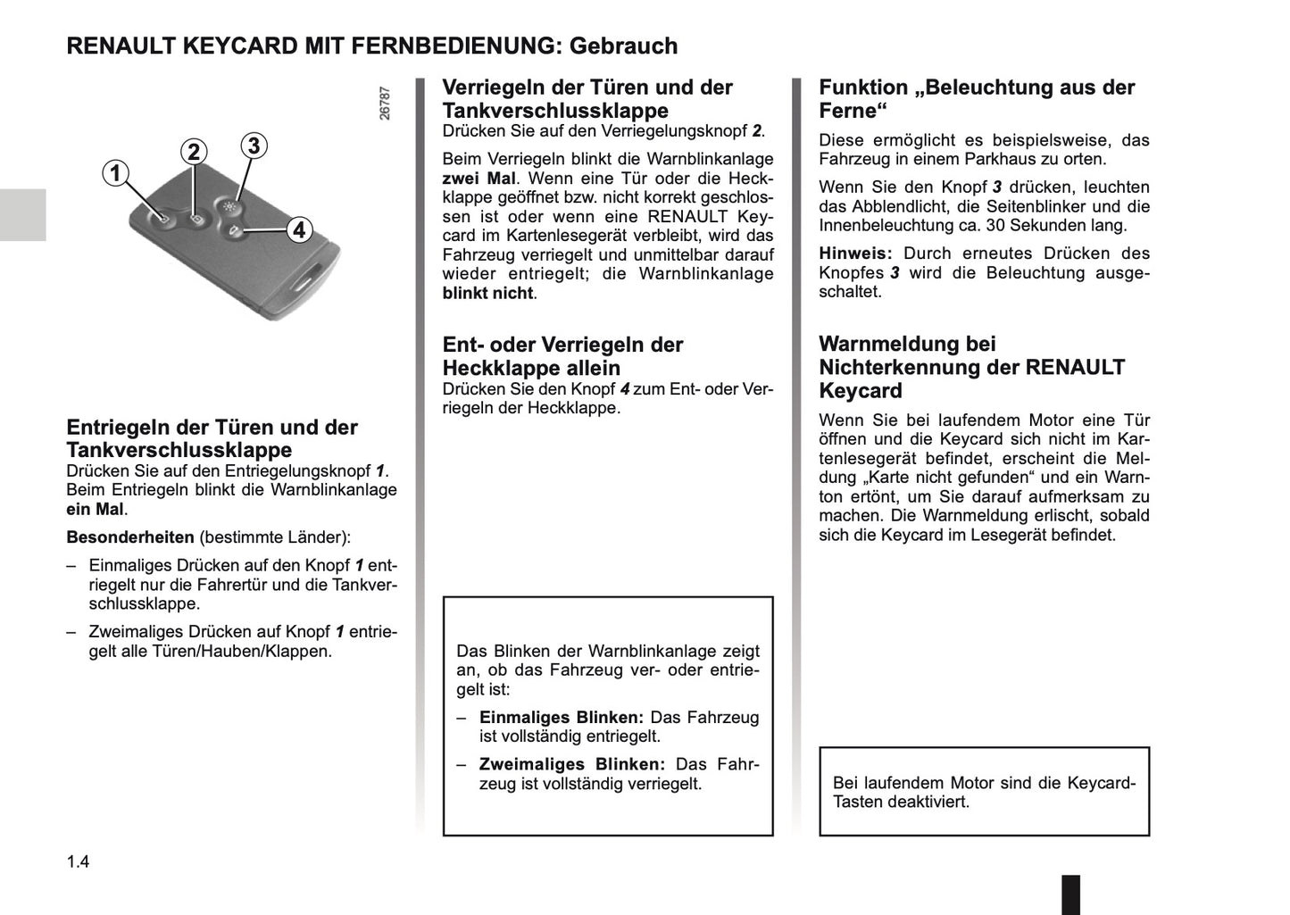 2012-2013 Renault Laguna Coupé Owner's Manual | German