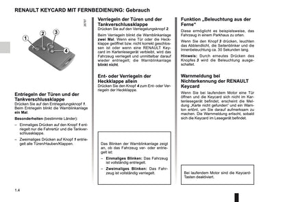 2012-2013 Renault Laguna Coupé Owner's Manual | German