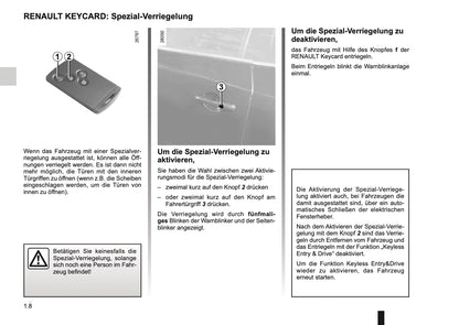 2012-2013 Renault Laguna Coupé Owner's Manual | German