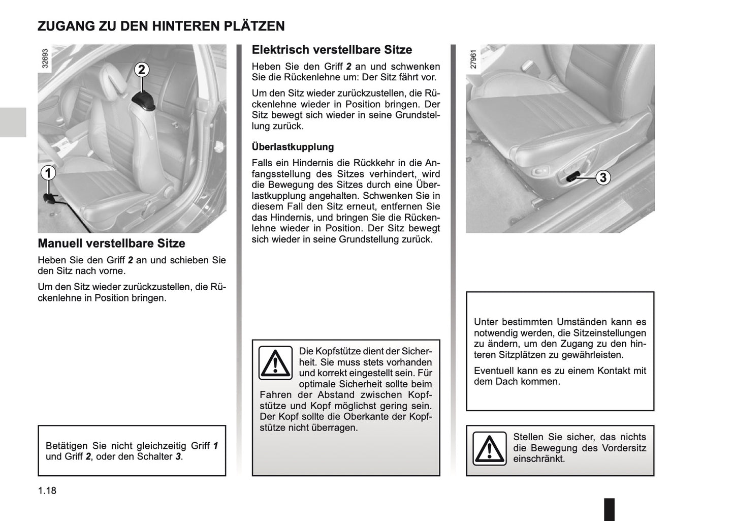 2012-2013 Renault Laguna Coupé Owner's Manual | German