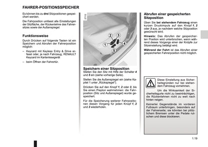 2012-2013 Renault Laguna Coupé Owner's Manual | German