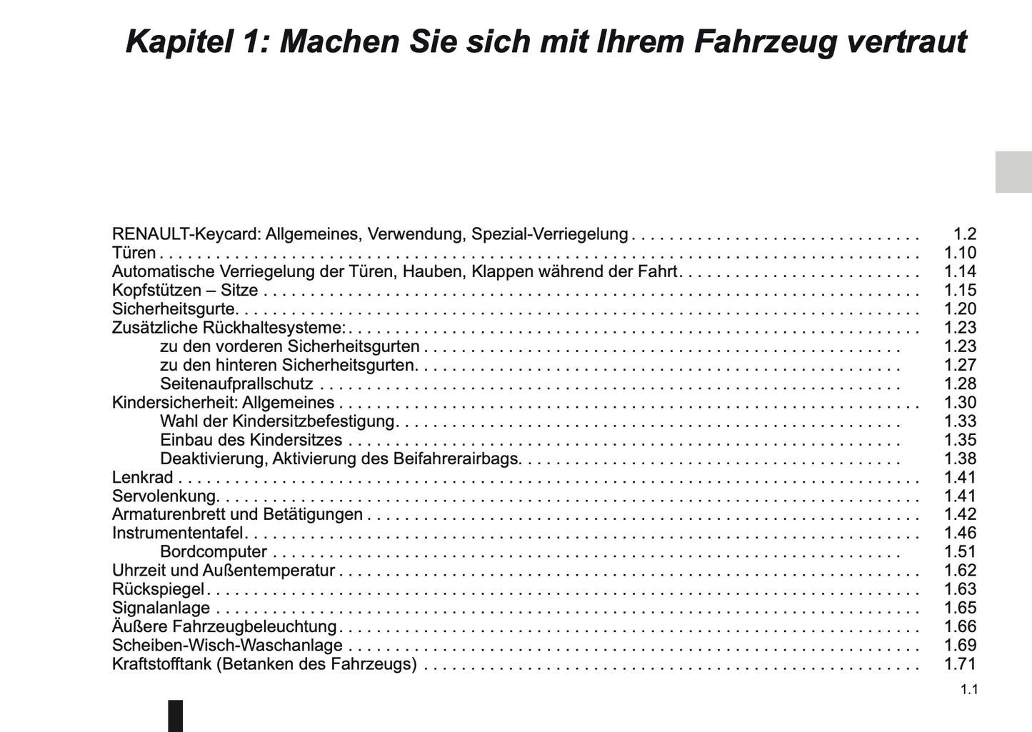 2012-2013 Renault Laguna Coupé Owner's Manual | German