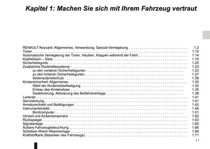 2012-2013 Renault Laguna Coupé Owner's Manual | German