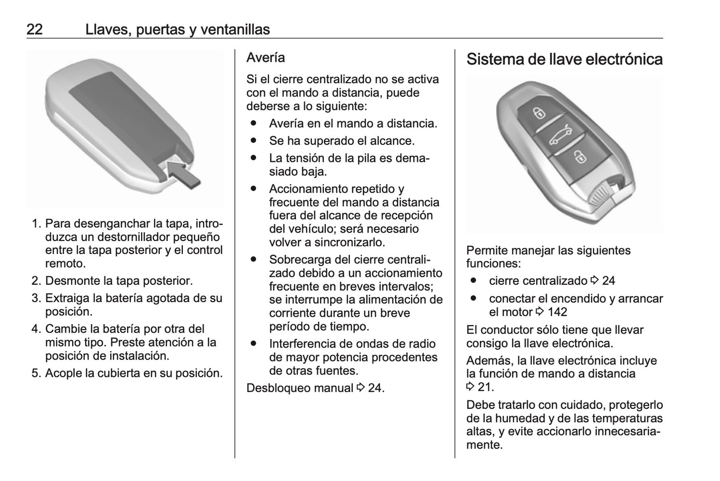 Opel Crossland X Manual de infoentretenimiento 2014 - 2019