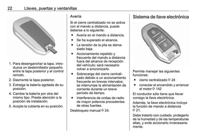 Opel Crossland X Manual de infoentretenimiento 2014 - 2019