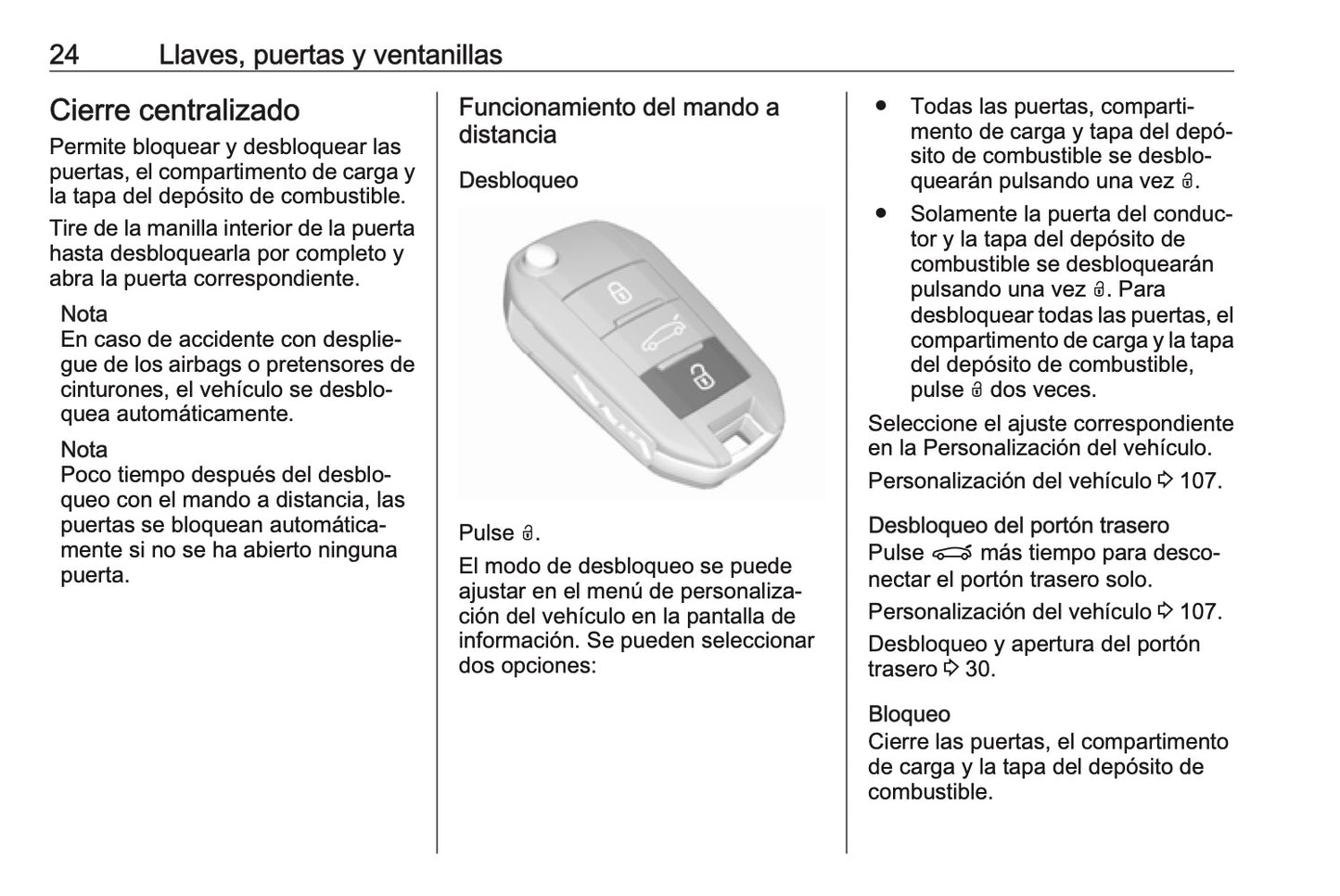 Opel Crossland X Manual de infoentretenimiento 2014 - 2019