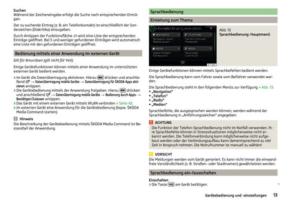 Skoda Amundsen Und Bolero Infotainment Bedienungsanleitung 2016