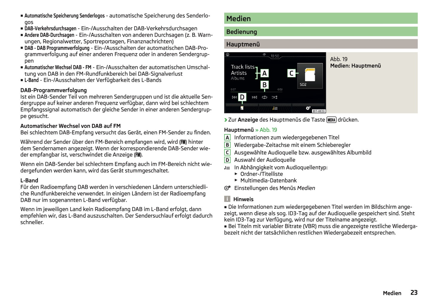 Skoda Amundsen Und Bolero Infotainment Bedienungsanleitung 2016