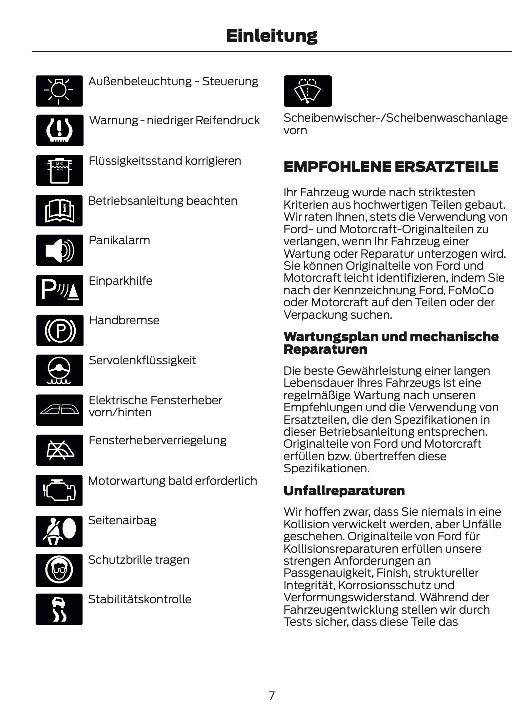 2012-2014 Ford B-Max Manuel du propriétaire | Allemand