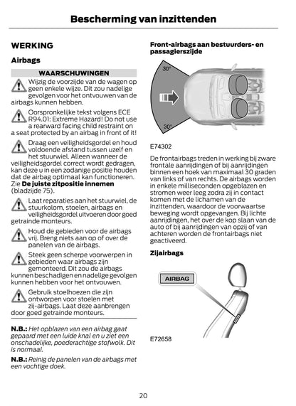 2011 Ford Tourneo Connect/Transit Connect Owner's Manual | Dutch