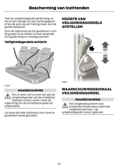 2011 Ford Tourneo Connect/Transit Connect Owner's Manual | Dutch