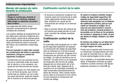 Skoda Radio Symphony Manual de Instrucciones 2007