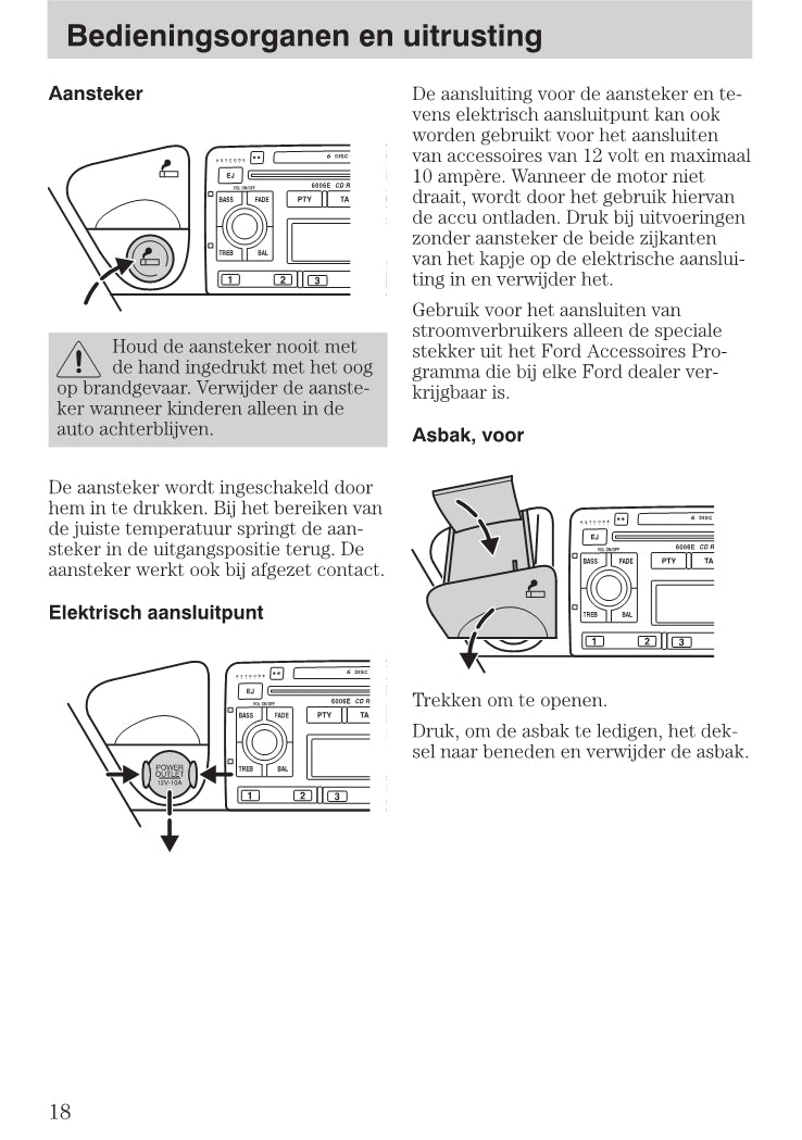 1999-2005 Ford Focus Gebruikershandleiding | Nederlands