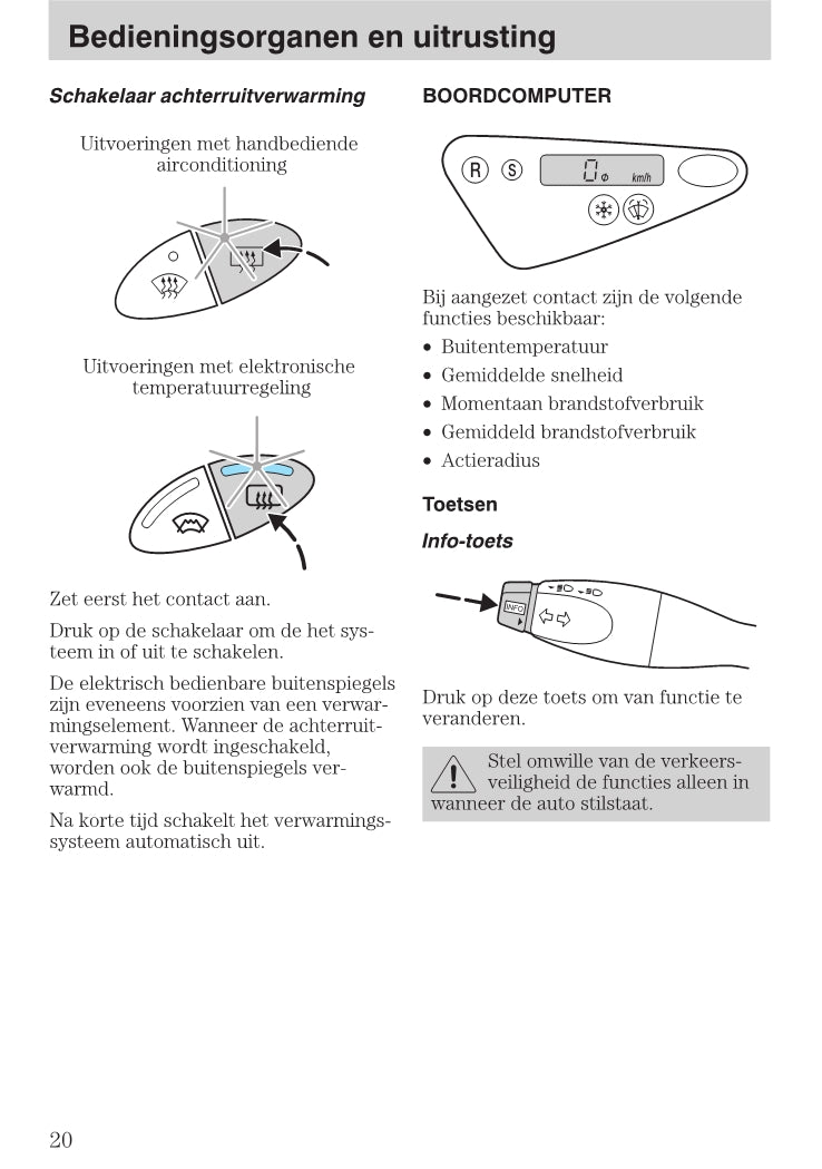 1999-2005 Ford Focus Gebruikershandleiding | Nederlands