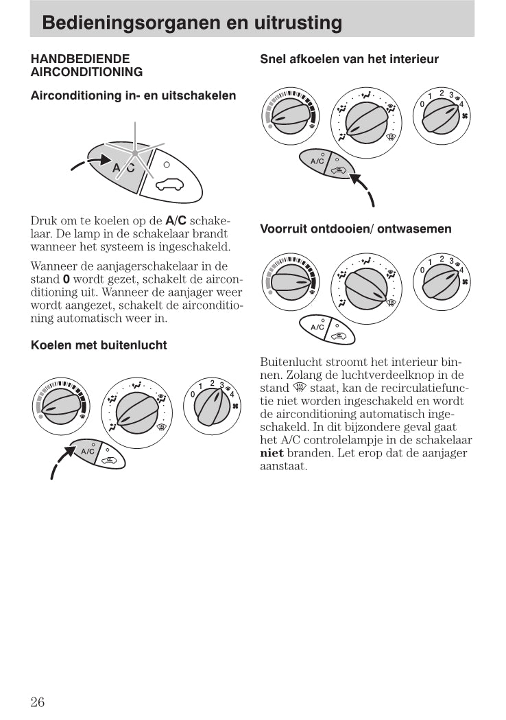 1999-2005 Ford Focus Gebruikershandleiding | Nederlands