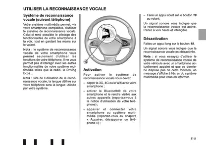 Renault Radio CD Bluethooth Bedienungsanleitung 2016