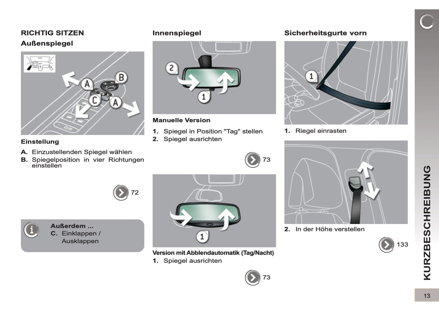 2012-2013 Peugeot 5008 Gebruikershandleiding | Duits