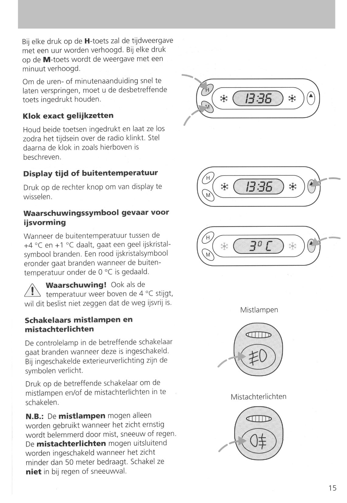 1995-1999 Ford Fiesta Owner's Manual | Dutch