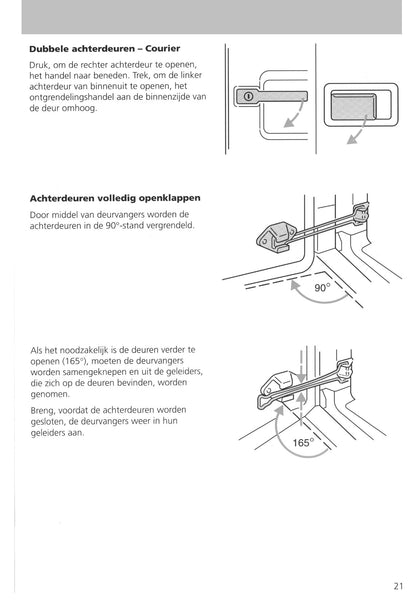 1995-1999 Ford Fiesta Owner's Manual | Dutch