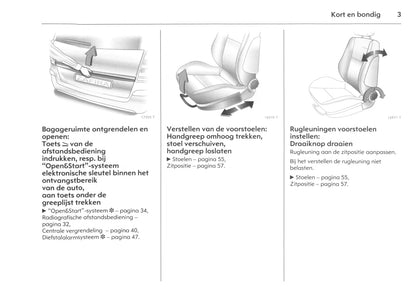 2006-2011 Opel Zafira Manuel du propriétaire | Néerlandais