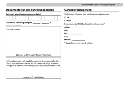 2020-2021 Skoda Enyaq iV Owner's Manual | German