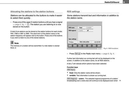 Skoda Radio Navigation System Gebruikershandleiding 2004