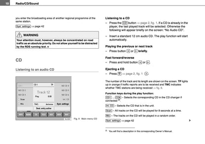 Skoda Radio Navigation System Gebruikershandleiding 2004