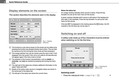 Skoda Radio Navigation System Gebruikershandleiding 2004