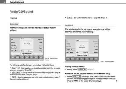 Skoda Radio Navigation System Gebruikershandleiding 2004