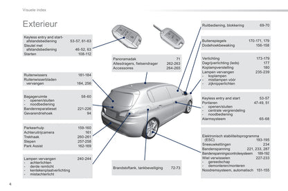 2014 Peugeot 308 Gebruikershandleiding | Nederlands