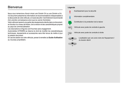 2020-2021 Citroën C4/e-C4 Bedienungsanleitung | Französisch