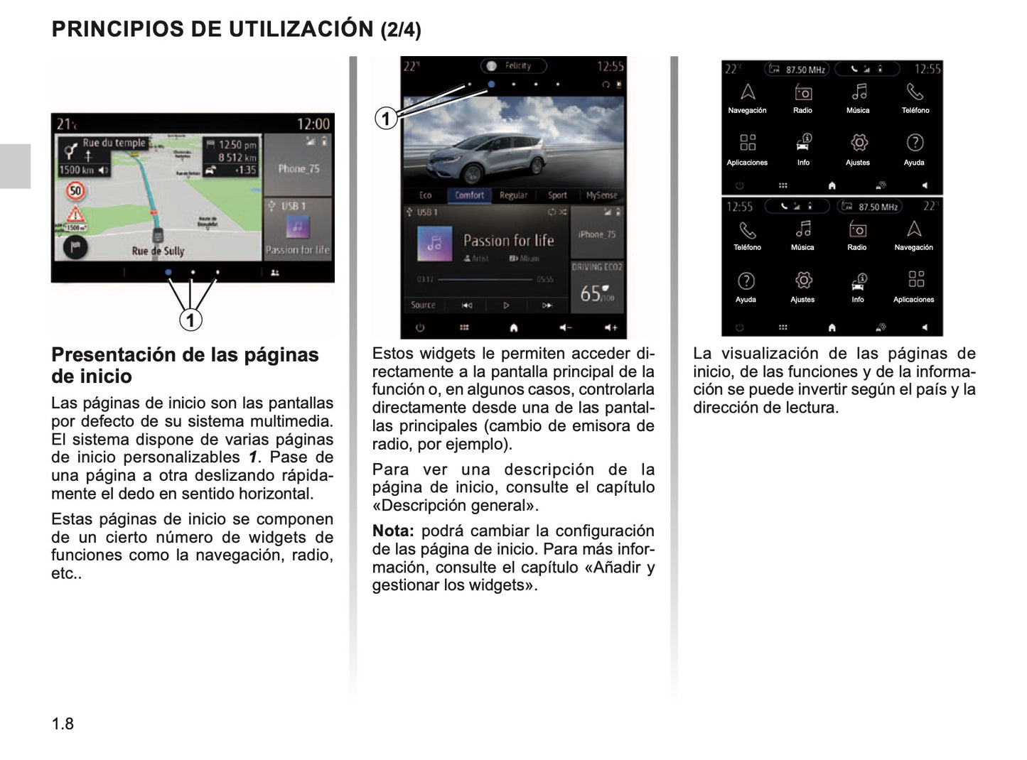 Renault Easy-Link de Instrucciones 2019 - 2020