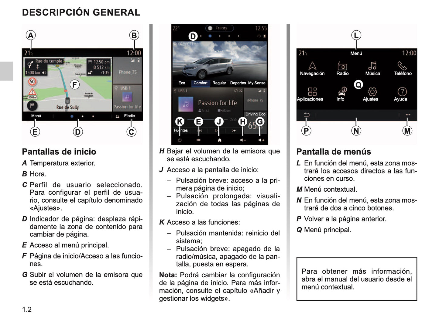 Renault Easy-Link de Instrucciones 2019 - 2020