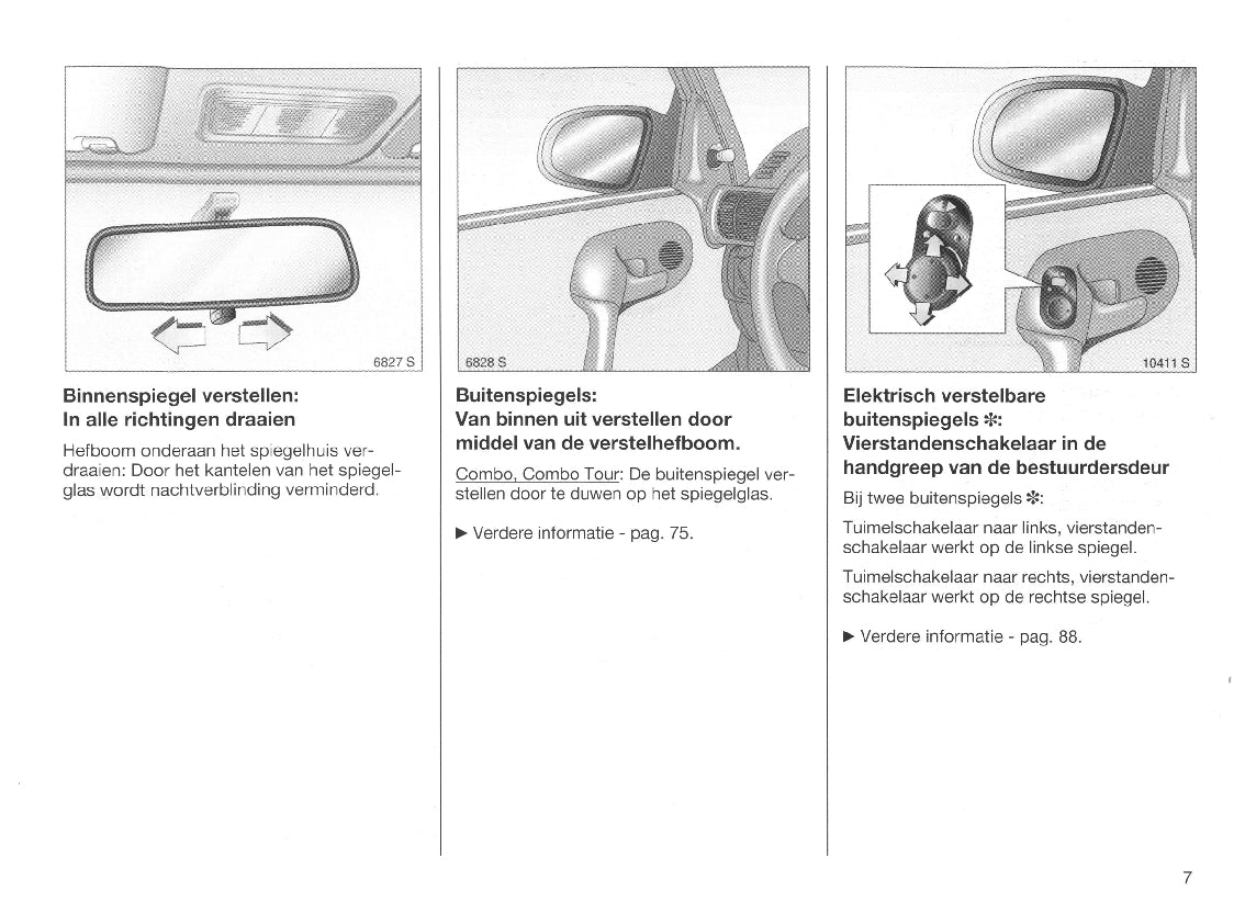 1998-2000 Opel Corsa Bedienungsanleitung | Niederländisch