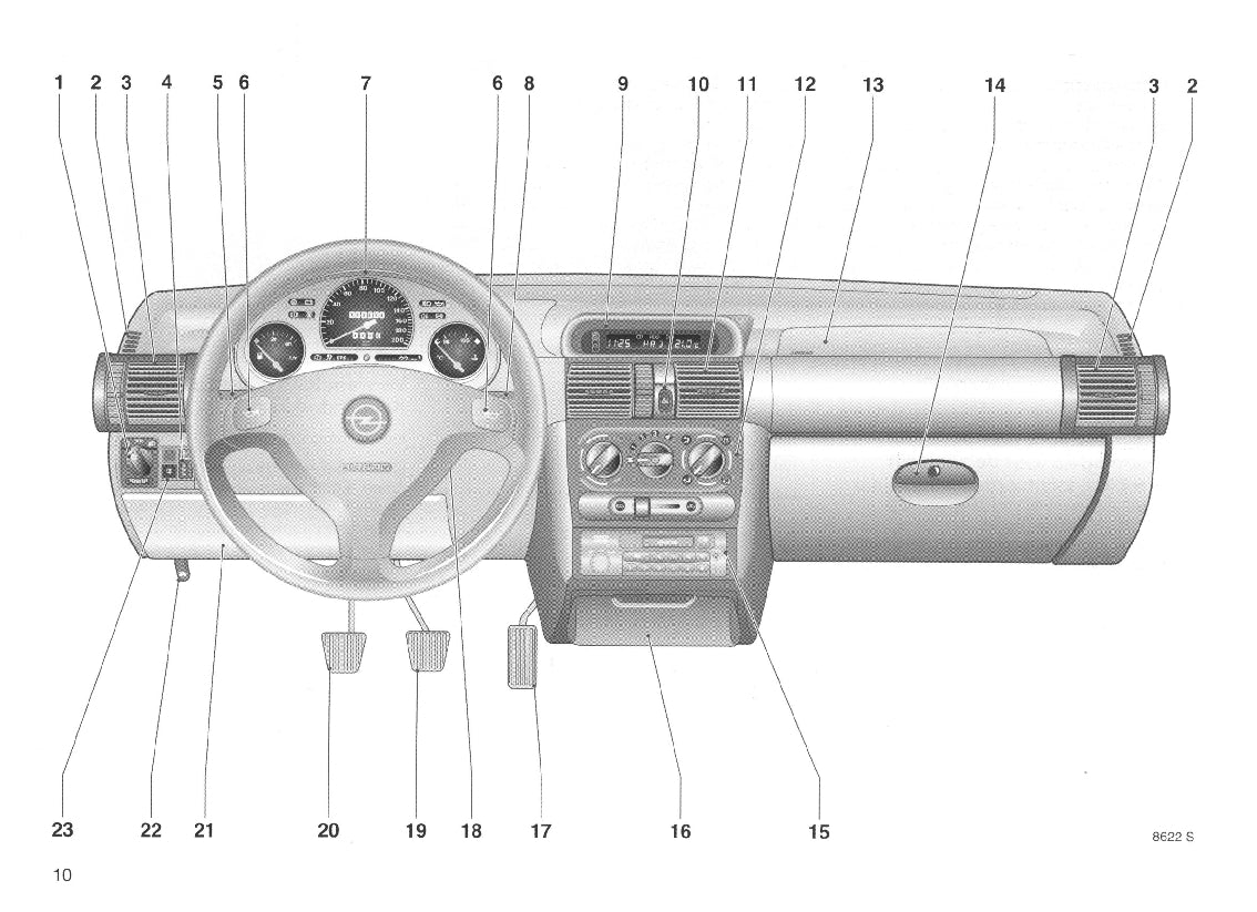 1998-2000 Opel Corsa Bedienungsanleitung | Niederländisch