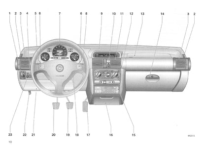 1998-2000 Opel Corsa Bedienungsanleitung | Niederländisch