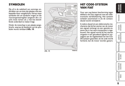 2010-2011 Fiat Idea Bedienungsanleitung | Niederländisch