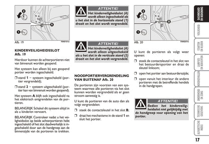 2010-2011 Fiat Idea Bedienungsanleitung | Niederländisch