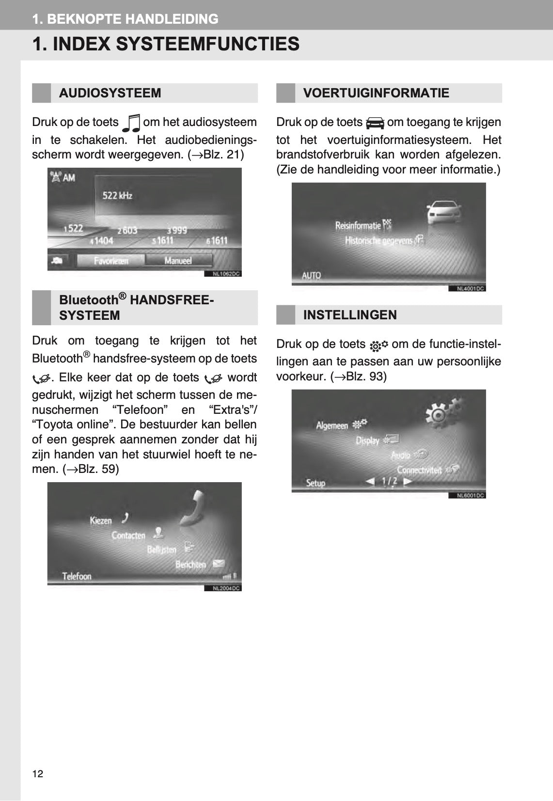 Toyota Yaris Navigatiesysteem Handleiding 2014 - 2017