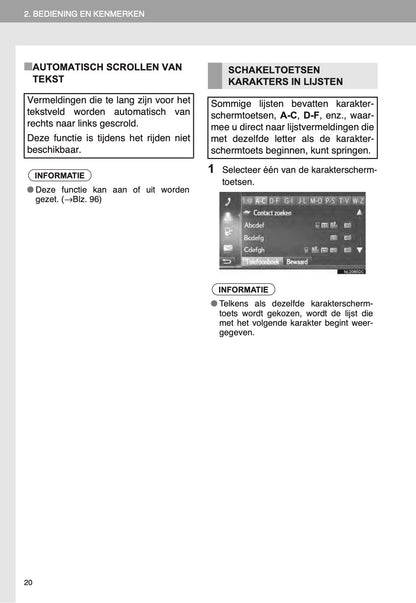 Toyota Yaris Navigatiesysteem Handleiding 2014 - 2017