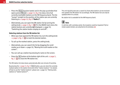 Seat Media System 2.0 Owners Manual