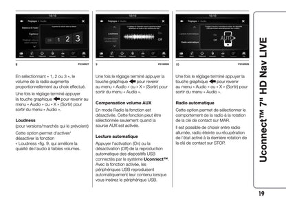 Fiat Tipo Uconnect HD Nav Live Guide d'utilisation 2016 - 2018