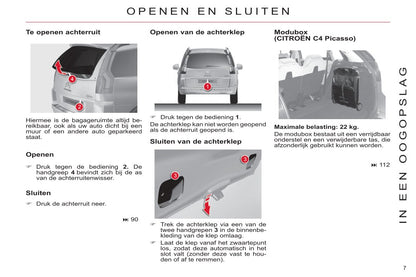 2011-2013 Citroën C4 Picasso/C4 Grand Picasso Owner's Manual | Dutch