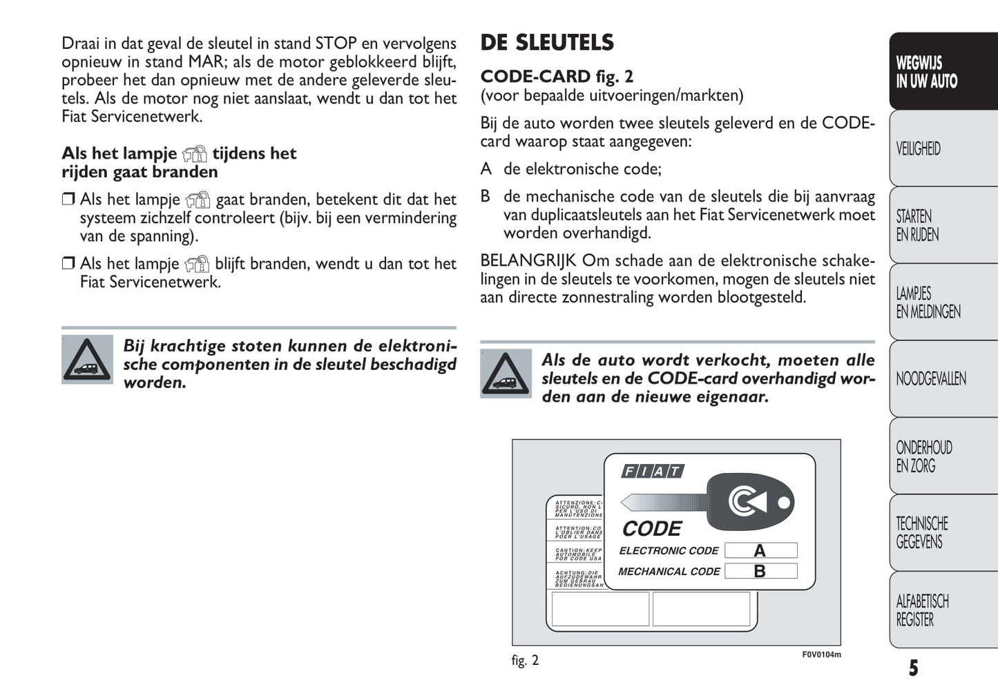 2013-2014 Fiat Doblò Gebruikershandleiding | Nederlands