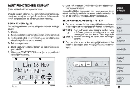 2013-2014 Fiat Doblò Gebruikershandleiding | Nederlands