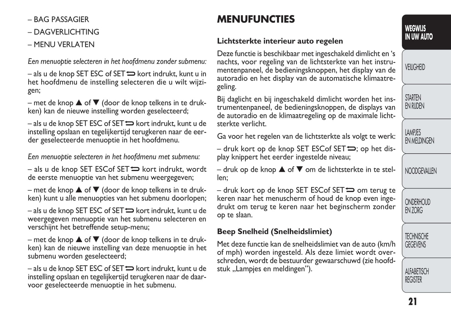 2013-2014 Fiat Doblò Gebruikershandleiding | Nederlands